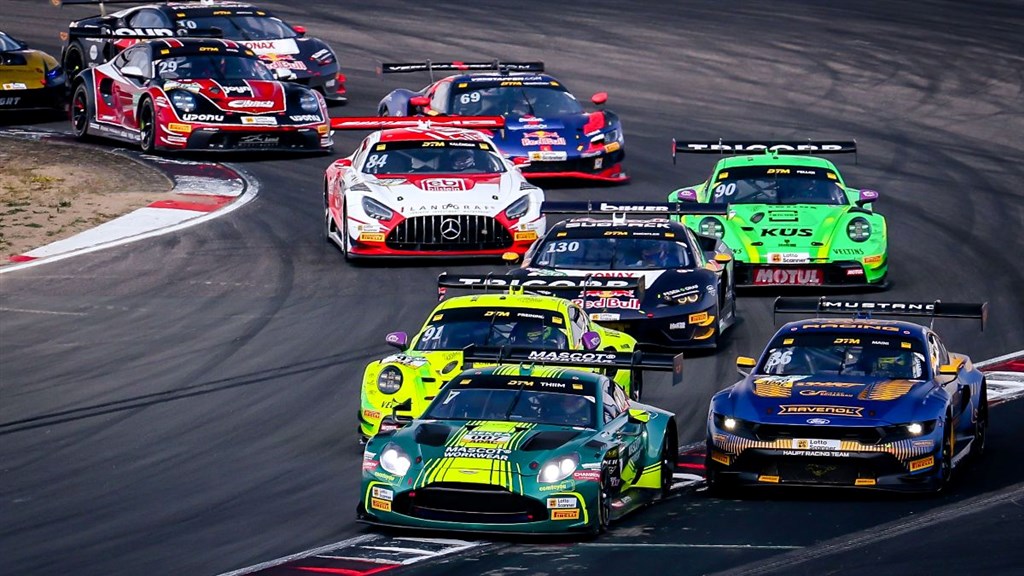 Nicki Thiim taber placering i DTM-mesterskabet.
(Foto: DASU / ADAC Motorsport)